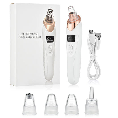 Blackhead Remover Vacuum Suction USB Rechargeable Facial Pore Cleaner