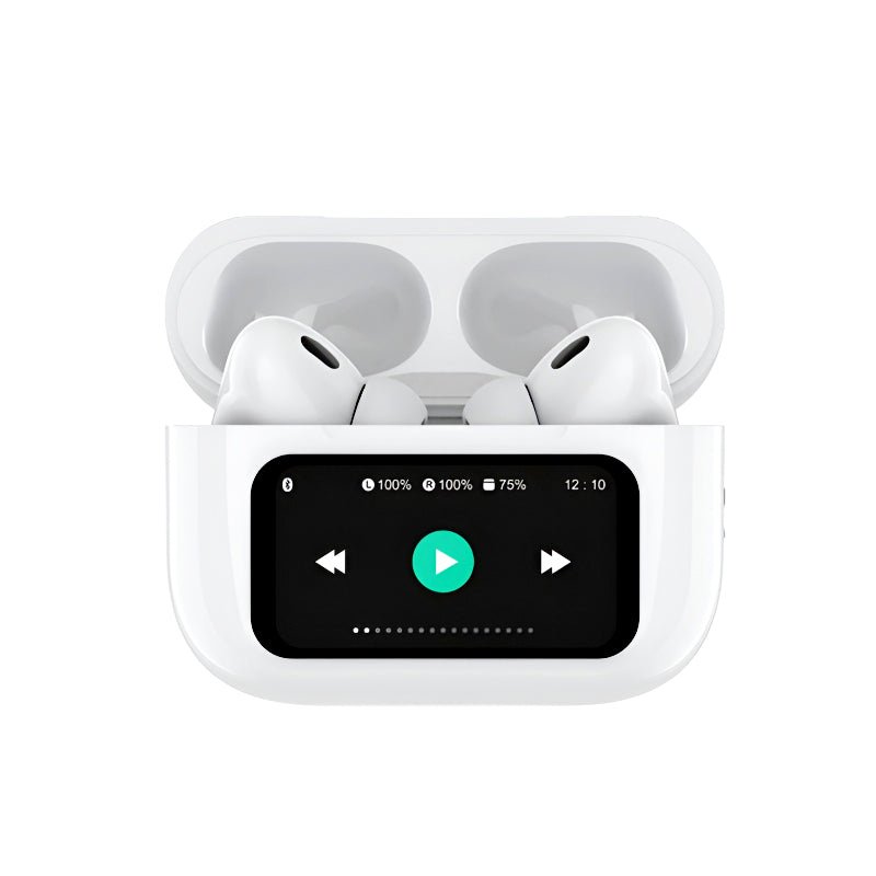 A9 Pro High Quality Sound, ENC Noise Reduction Wireless AirPods With Smart Touch Screen Control - wardrox