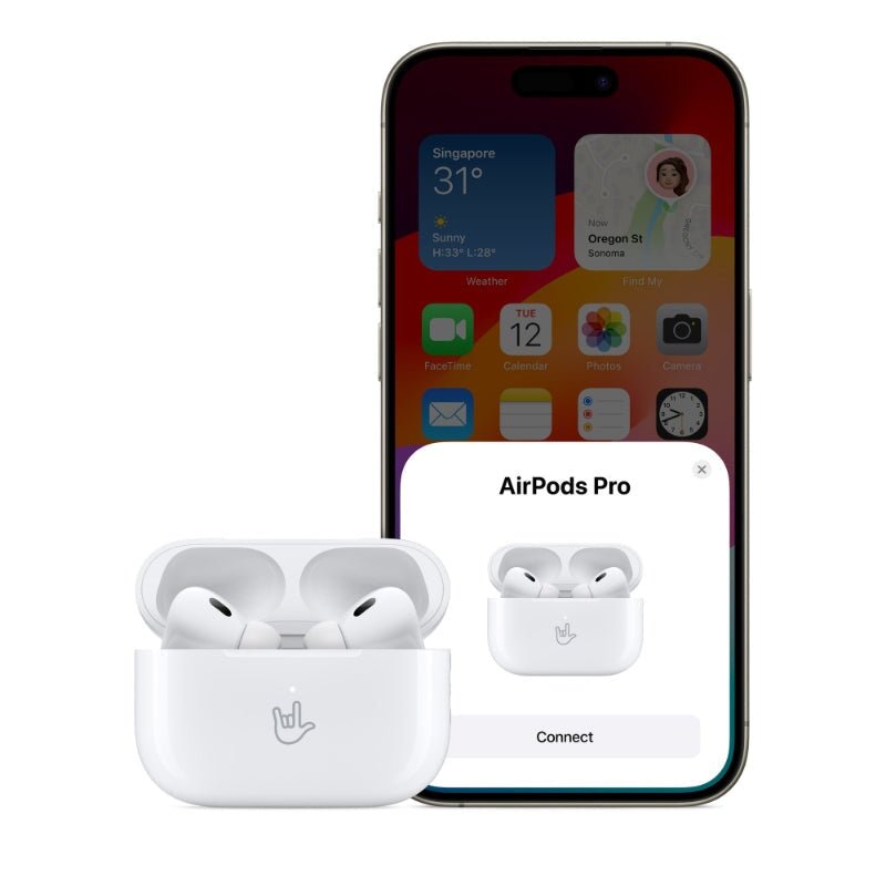 Airpods Pro 2nd Generation With Megasafe Wireless Charging Case wardrox 