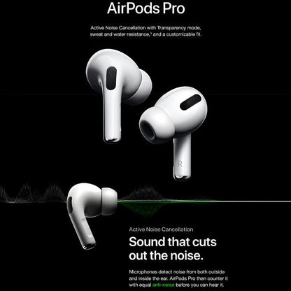 Airpods Pro 2nd Generation With Megasafe Wireless Charging Case wardrox 