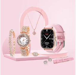 A89plus Smart watch 2024 Necklace Earrings Bracelet