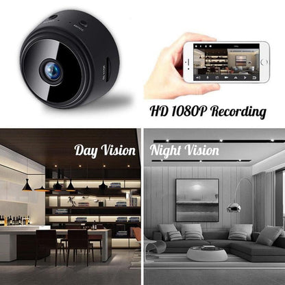 A9 1080P Mini Camera WIFI Smart Wireless Camcorder Home Security P2P Night Vision Motion Detection Cam - wardrox