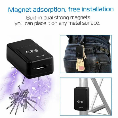 GF-07 Intelligent Mini Magnetic GPS Tracking Device For Multi-Purpose Use - wardrox